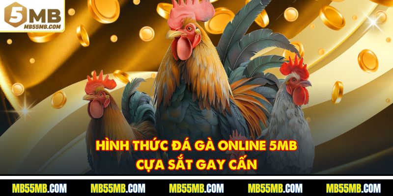 Hình thức đá gà online 5MB cựa sắt gay cấn